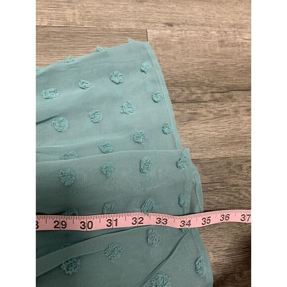 EMERALD Sundae Green Dress Size‎ Small Swiss Dot - Picture 10 of 11